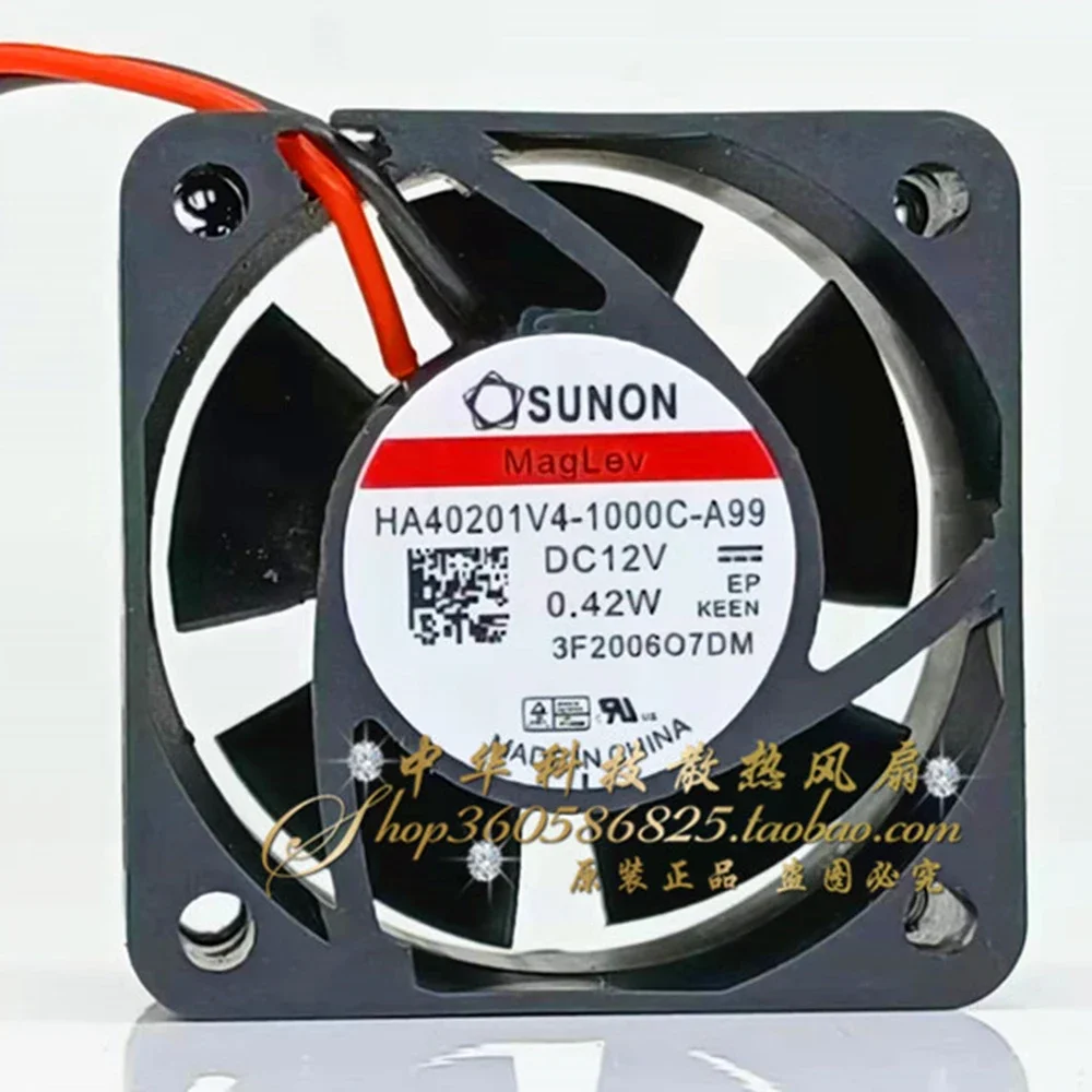 New original SUNON HA40201V4-1000C-A99 HA40201V4-1000U-A99 40*40*20mm 4CM DC 12V 0.42W silent fan