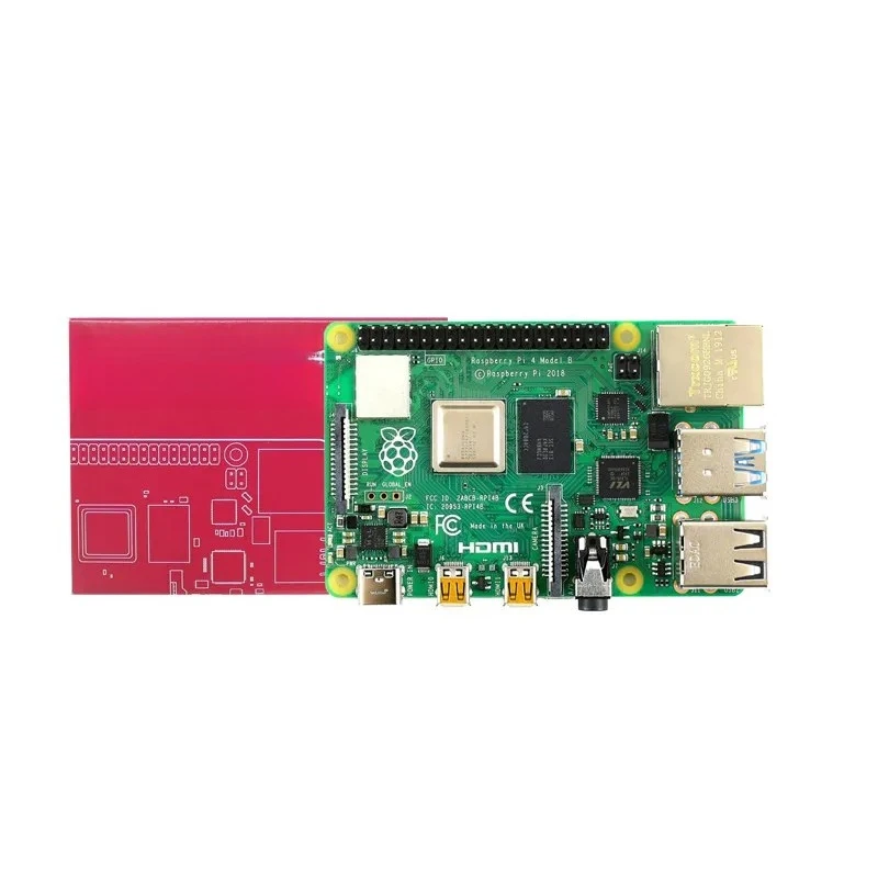 100% Original Raspberry Pi 4 Model B Development Board Kit 1G 2G 4G 8GB RAM Quad Core CPU 1.5GHz