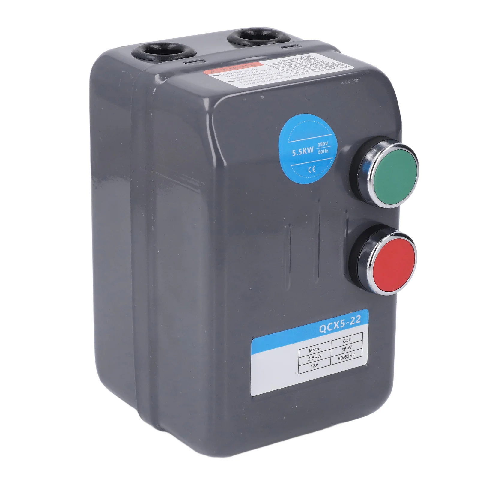 

QCX5-22 Magnetic Electric Motor Starter 3 Phase Magnetic Electric Motor Switch 380V 5.5KW 10-16A