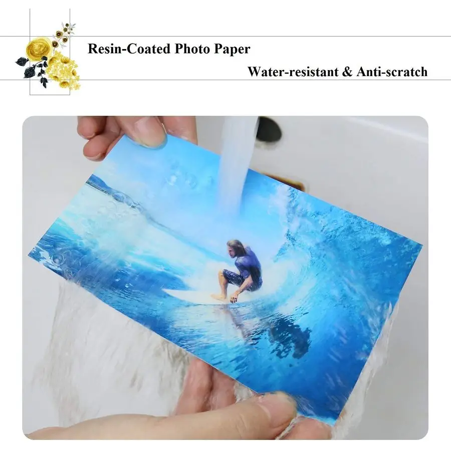 Premium Photo Paper Luster 13x19 Inch 66lb for Inkjet Printers 50 Sheets, Single Sided