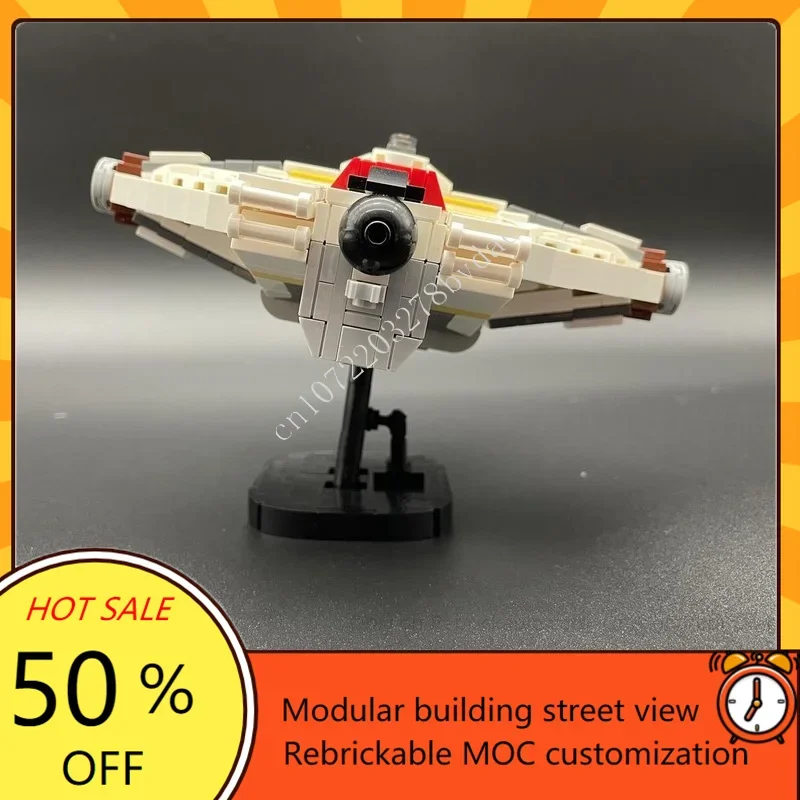 733 pièces le fantôme 1:200 échelle guerre spatiale militaire MOC navire spatial modèle de combat Puzzle personnalisé Architecture bricolage assemblage modèle jouet cadeau