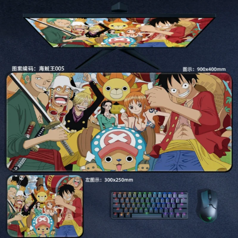 متوفر قطعة واحدة لوحة ماوس على شكل شخصية أنيمي كبيرة لوحة ماوس ألعاب كمبيوتر محمول ملحقات الكمبيوتر ديكور مكتبي هدايا زينة