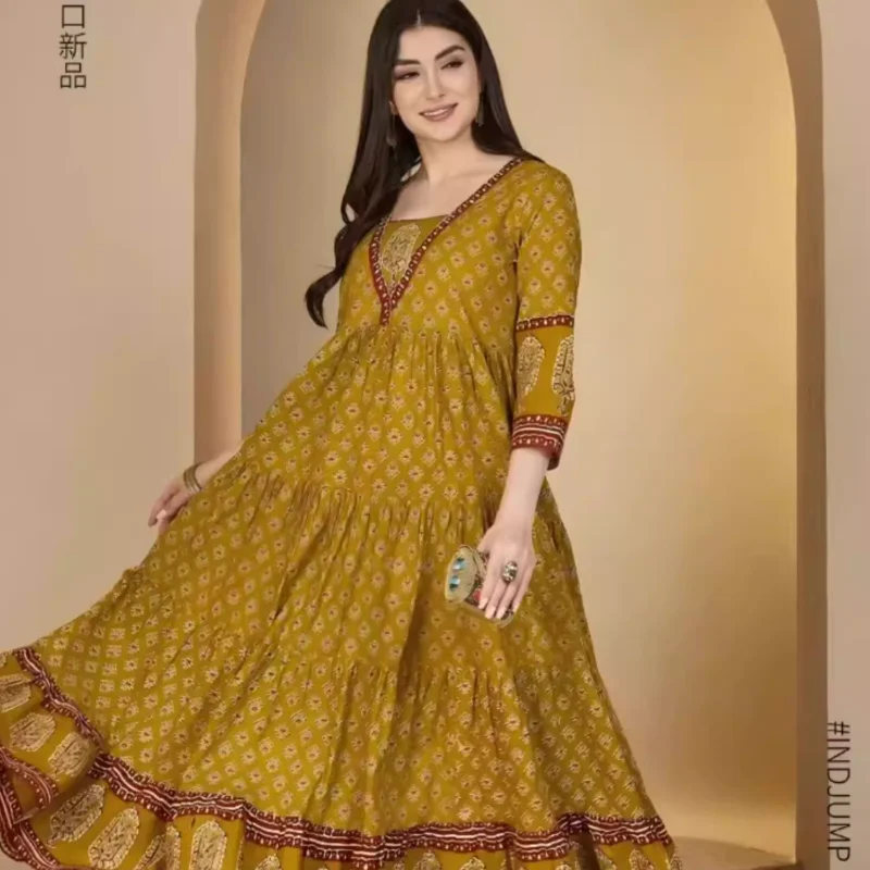 Robe traditionnelle indienne e - Fashion Ethnic Indian Clothing avis et prix