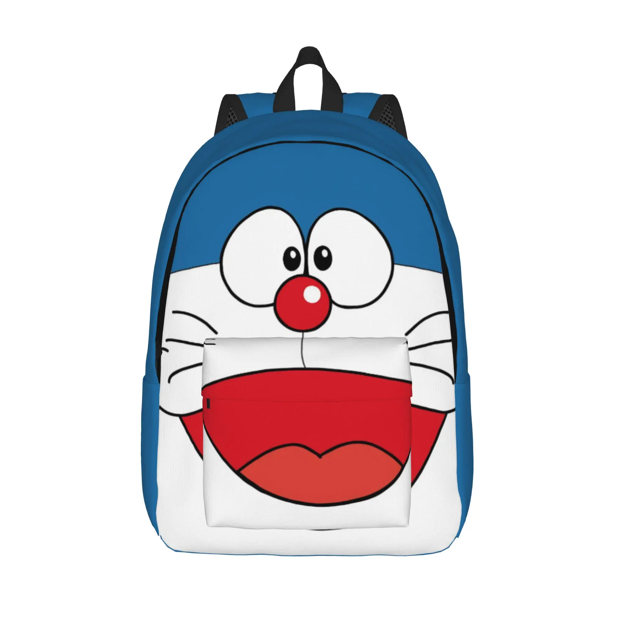 doraemons blue cats cat Backpack for Men Women Teenage High School Hiking Travel Daypack  Laptop Shoulder Bag Sports