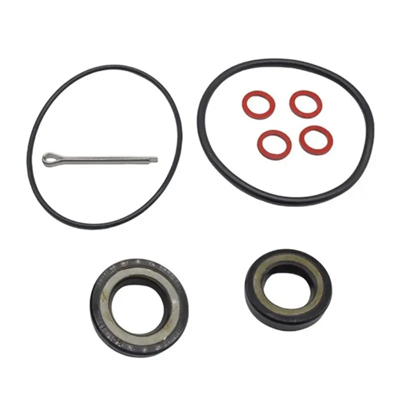 Y4UA Oil Seal 93101-17054 for Lower Unit Service Repair, 8 Piece Gearcase Set with Gasket Pieces and Reference