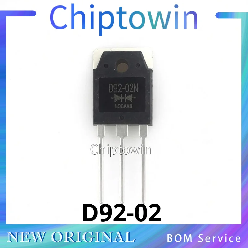 5/50/500 pcs D92-02 ESAD92-02 D92-02N TO-3P Fast Recovery Rectifier Original In Stock W7