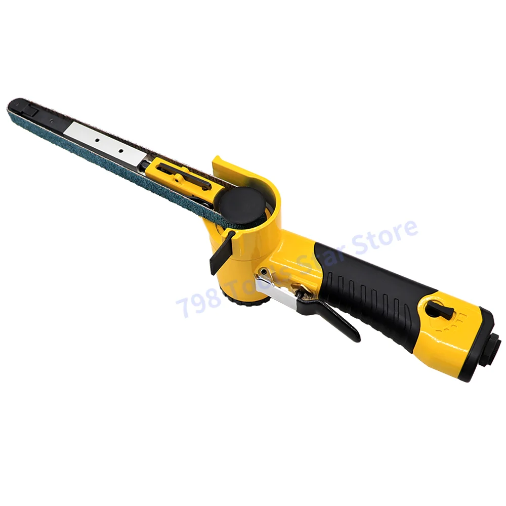

1PCS 457x13mm Air Belt Sander Pneumatic Belt Grinder Mini Handheld Angle Grinder Industrial Pneumatic Tool for Spot Welding