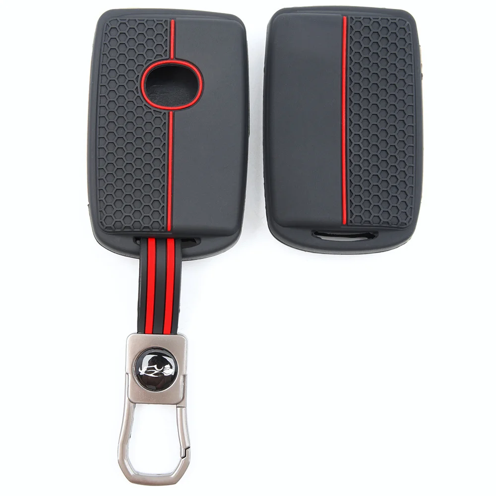For Mazda 3 6 CX 30 MX 30 CX 5 CX 8 CX 9 MX 5 Protective Silicone Remote Key Case Clasp Key Holder Easy Install