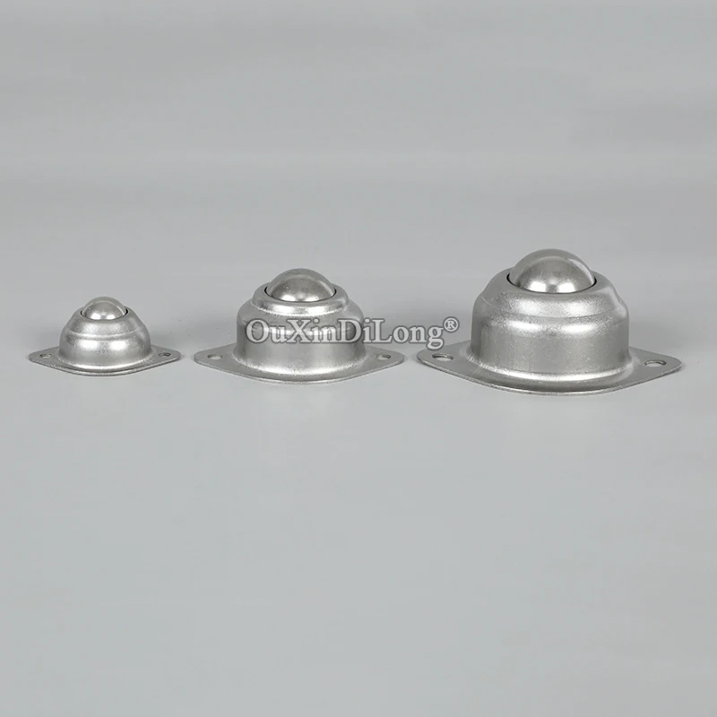 10PCS 304 Stainless Steel Precision Conveying Transfer Unit Ball Bearing Conveyor Rollers Universal Bull Eye Wheel Load 30KG/PCS