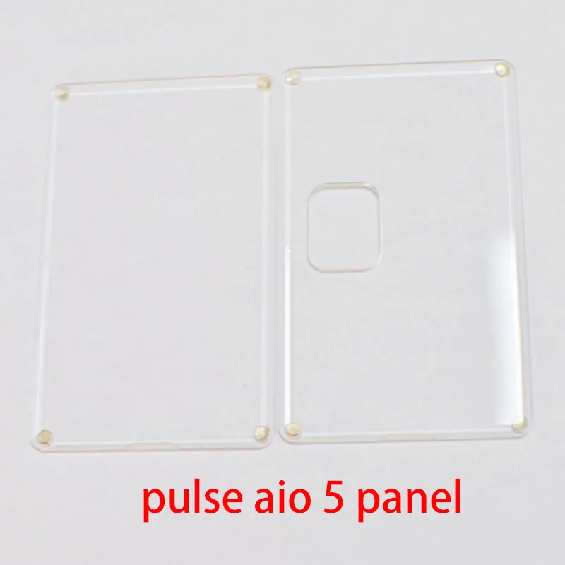 Replacement Front Cover Panels Panel Plate Buttons door for pulse mini aio .5 v3 5 4 DIY Mod Kit RBA Accessory furniture fitting