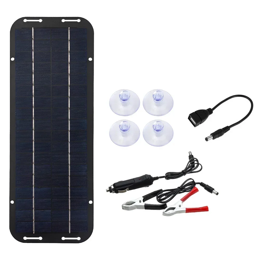 Compact IP Waterproof Car RV Durability In Extreme Conditions Features High Efficiency Solar Panel IP Waterproof