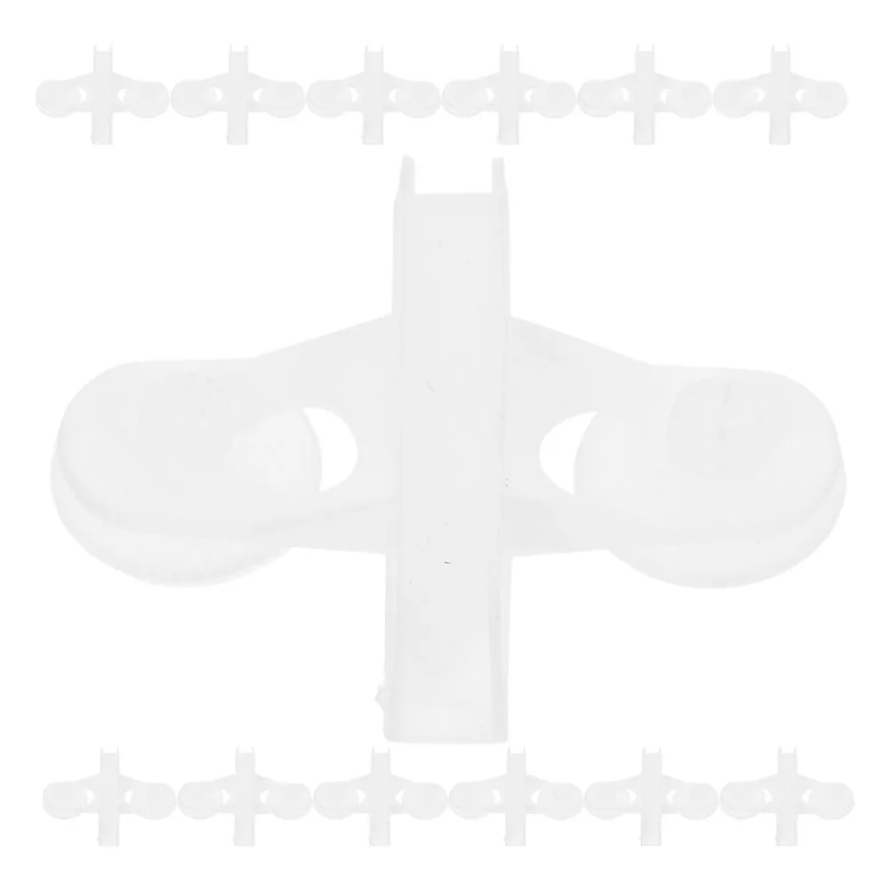 

20pcs Aquarium Divider Clips Plastic Fish Tank Partition Support Non-Slip Suction Cup Holders Durable Abs Material For Aquatic