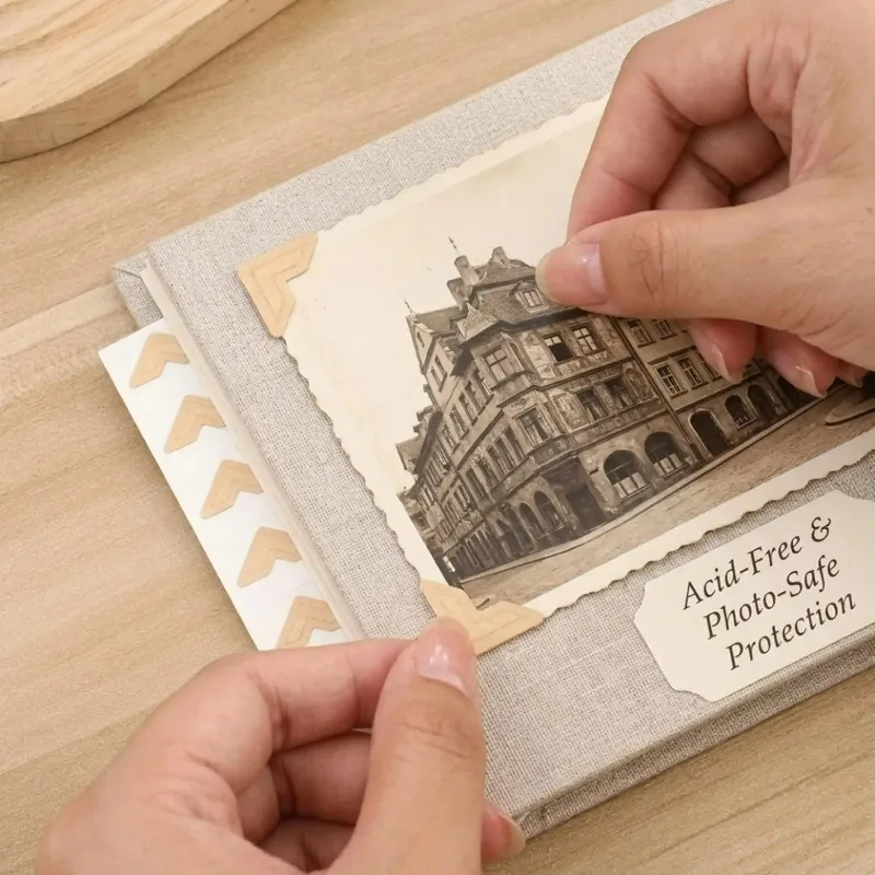 20/1Sheets Photo Corners Stickers Self Adhesive Picture Edging Corners for DIY Craft  Scrapbooking Albums Journal Decoration
