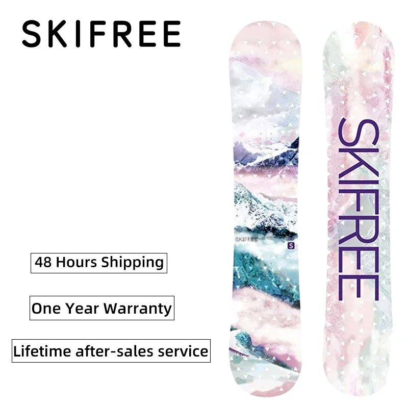 SKIFREE Snowboards - Pink Fog - Snowboarding Board 136/140/144/147/150cm