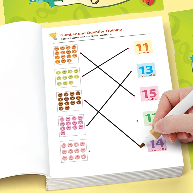 Find The Same Matching Game Activity Book, Animal/fruit/pattern Matching, Logical Thinking Puzzle Fun Exercise Book, A5 32 Pages