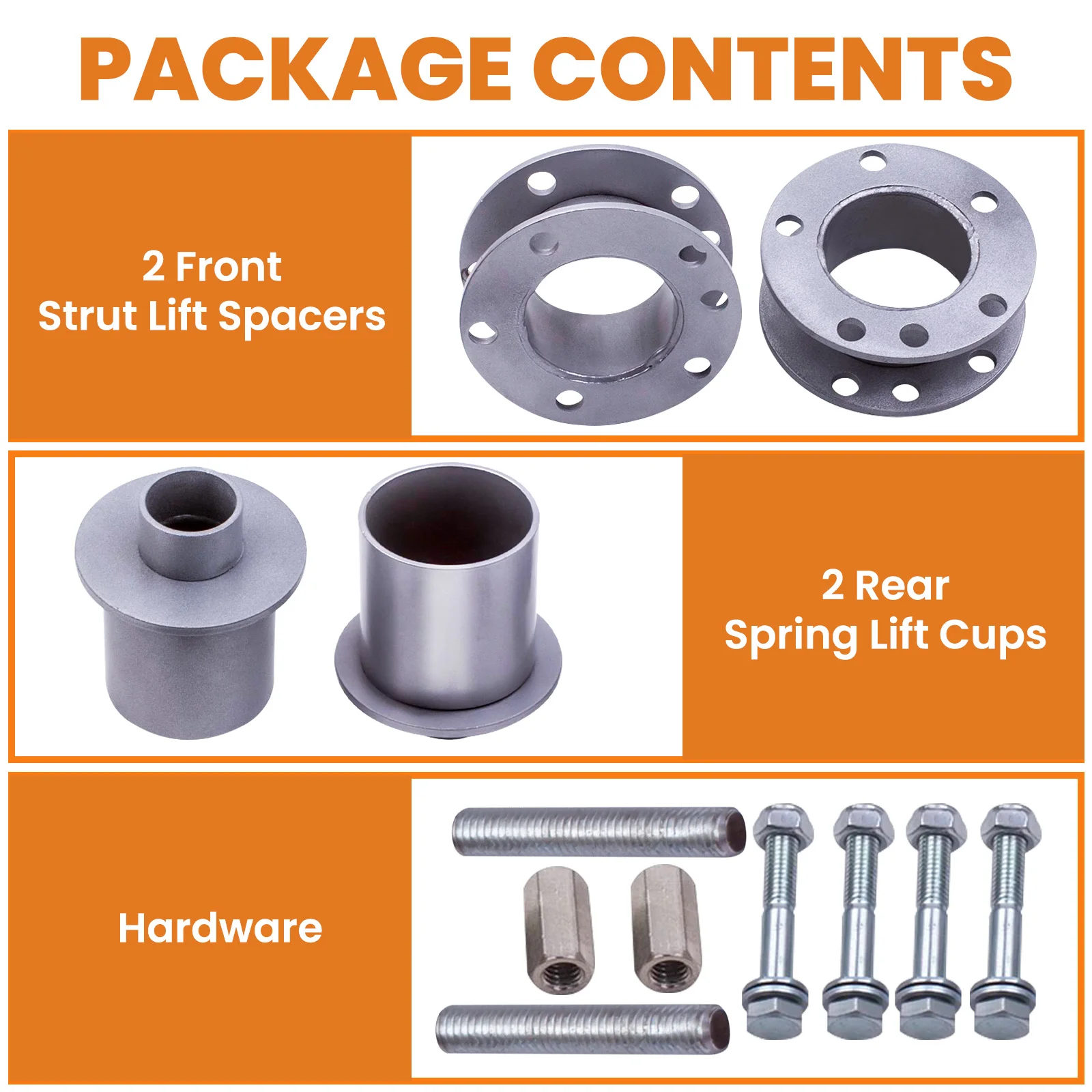 Leveling Lift Kit Front Rear 3" inch Fit Ford Crown Victoria 2003-2011 2005