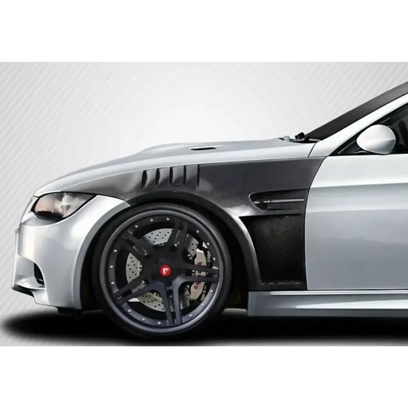 2026 Hot Sale High Quality Carbon Fiber MBJ Style Side Fenders for 3 Series E92 LCI 2008-2013 Fenders Replacement Car