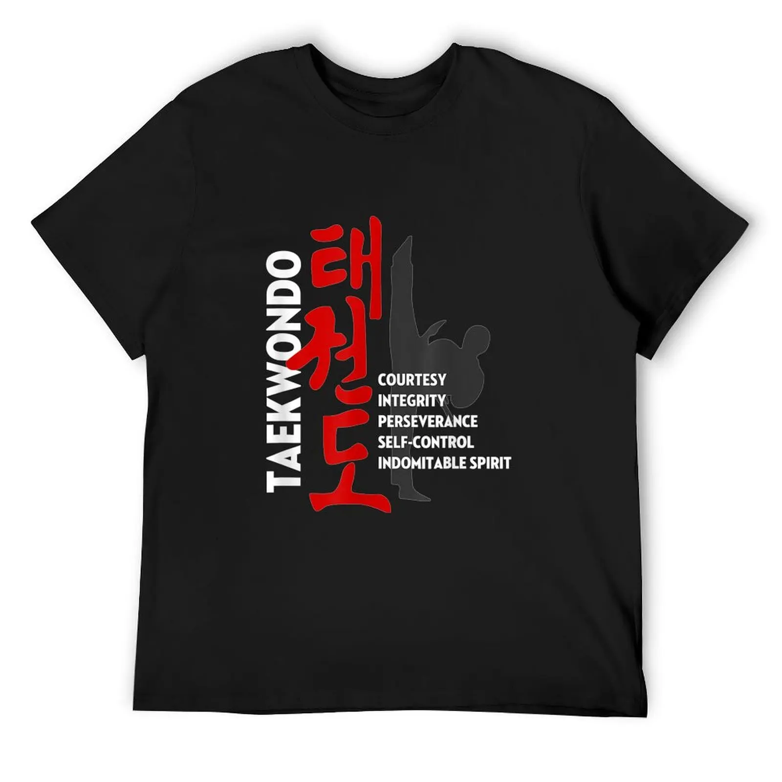 

Taekwondo Tenets T-Shirt graphic shirts boys animal print shirts graphic tee men