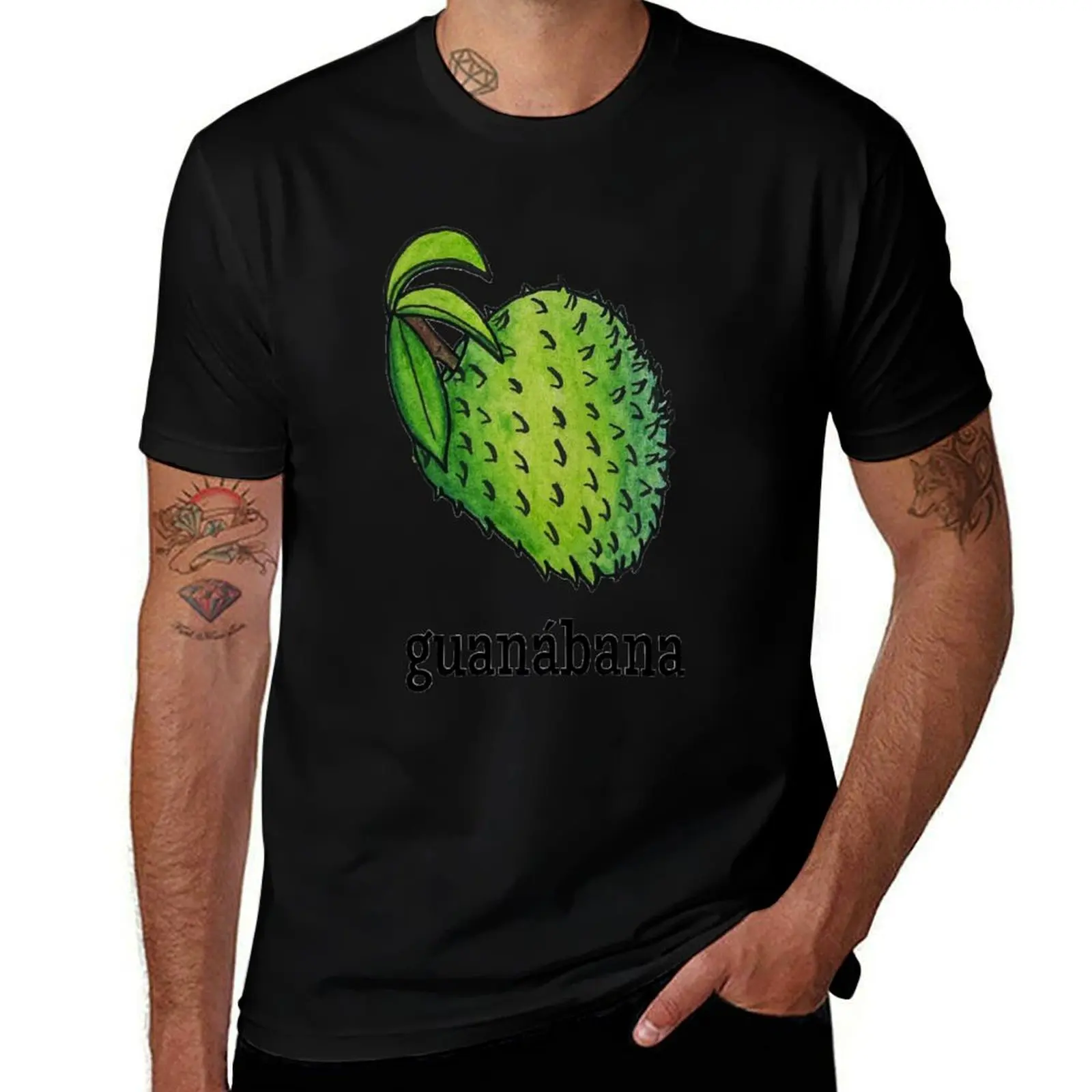 Guanabana Soursop T-Shirt basketball graphic tees Short sleeve tee summer top anime tshirt Men's t-shirts