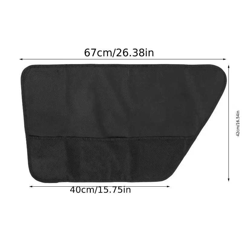 Pet Car Seat Protective Pad Anti-scratch Anti-dirty Oxford Cloth Car Door Pet Door Cover Dog Accessories