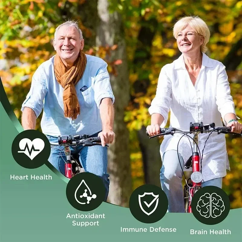 كبسولات زيت الزيتون 1000 ملغ - مضادة للشيخوخة، تقلل التجاعيد، وتعزز الطاقة الخلوية، وتحسين المناعة، لصحة الدماغ والقلب #6