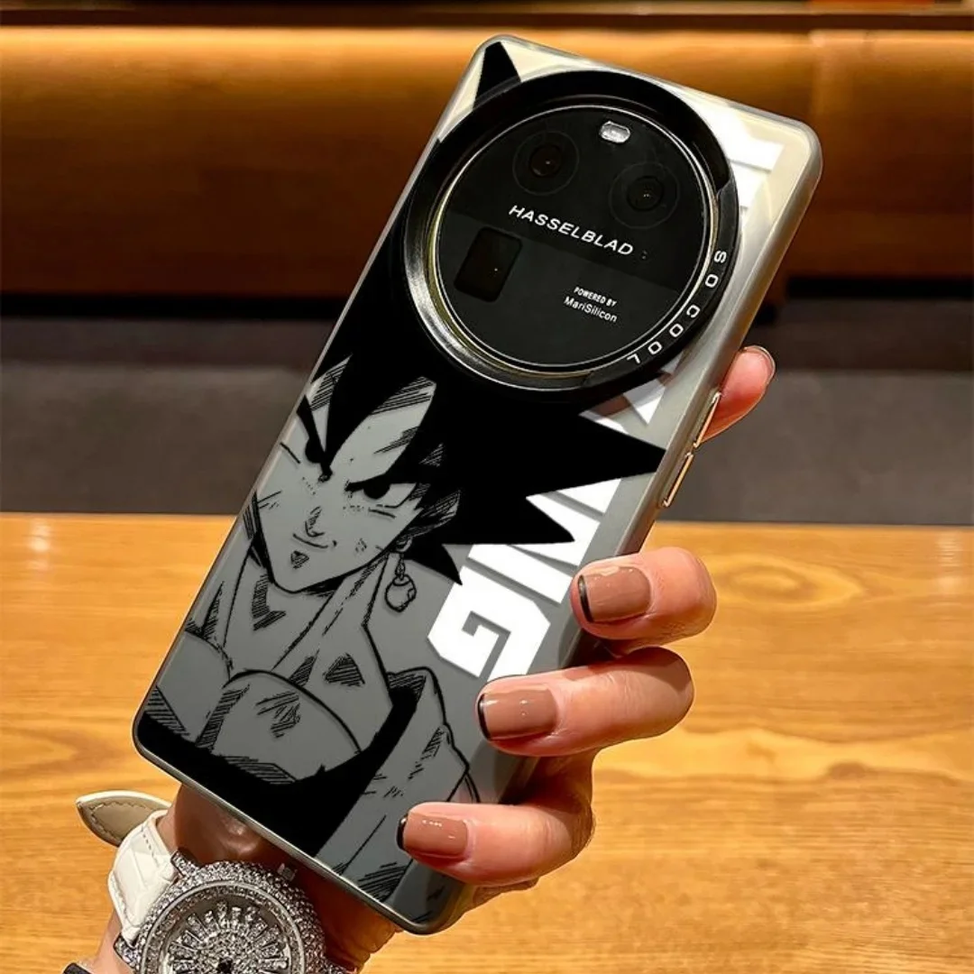 

Japan Cartoon Dragon Ball Son Goku shockproof Phone Case for OPPO Find X8 X7 X6 X5 Pro Ultra A2 A3 X8S 3D anime protect cover