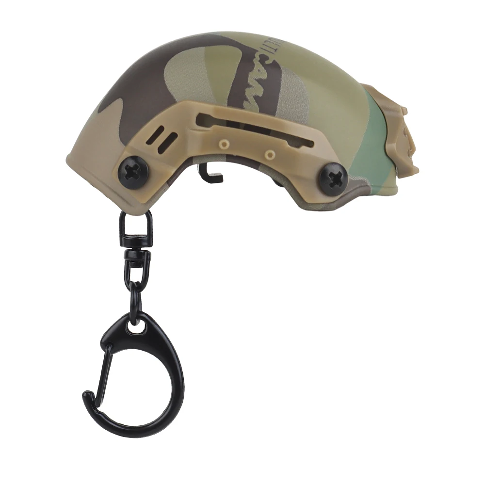 Llavero casco táctico – Mini abridor botellas militar colección - imagen 2