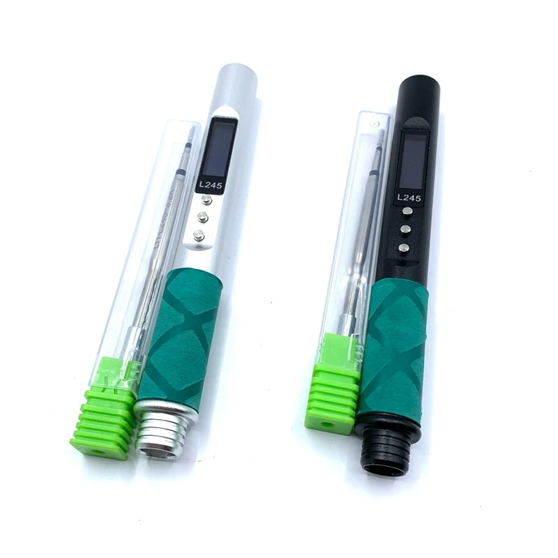 L245 65W Digital Soldering Pen Portable Electric Soldering Iron Aluminum Alloy CNC Shell QC PD Type-C For JBC245