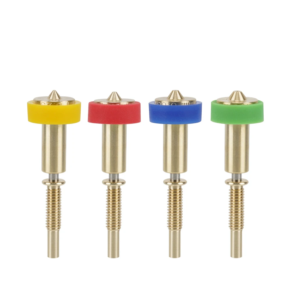 For E3D Revo Hotend Extruder 0.25mm 0.4mm 0.6mm 0.8mm Printer All-in-one Nozzles Heatbreak BrassTitanium Nozzle