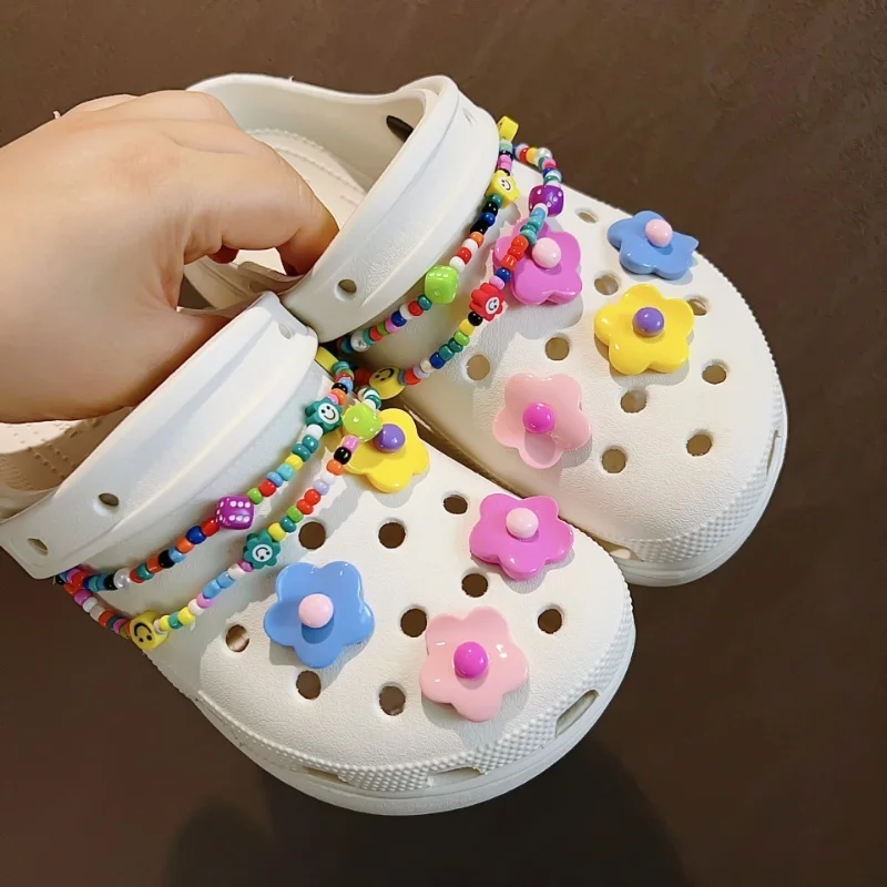 New Diy Colorful Shoe Accessories Resin Detachable Candy Colored Diy Accessory Perfect Christmas And Birthday Gifts