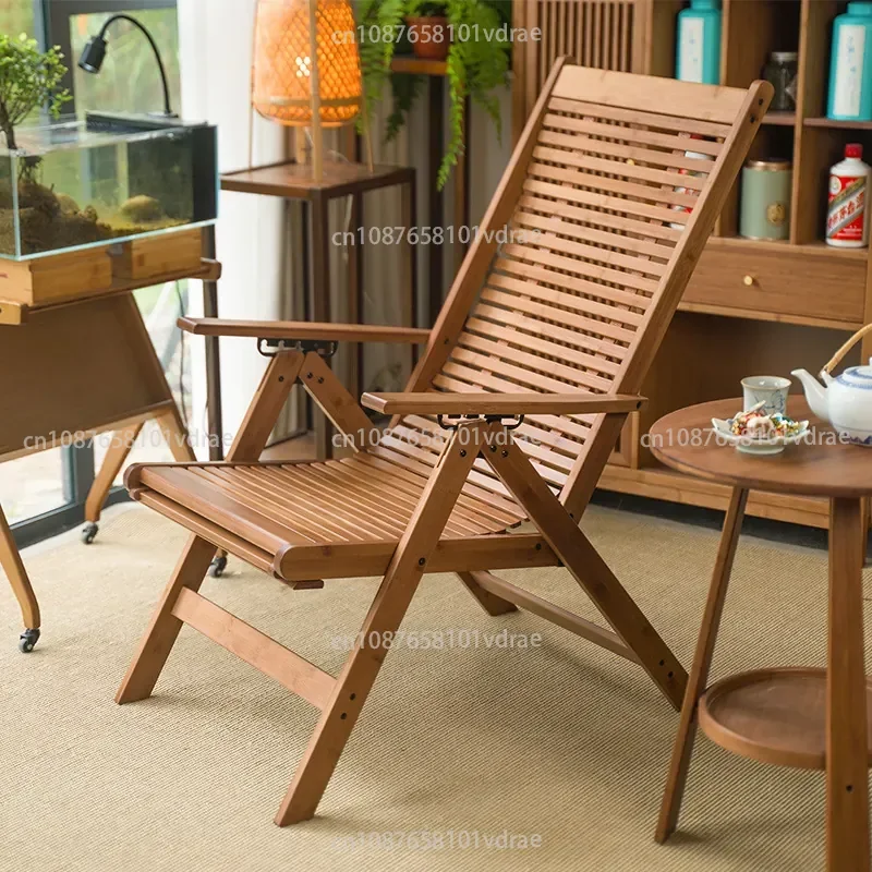Outdoor Courtyard Folding Deck Portable Chair Cool Field Fishing Stool Beach Chair Camping Chair Lunch Break Folding
