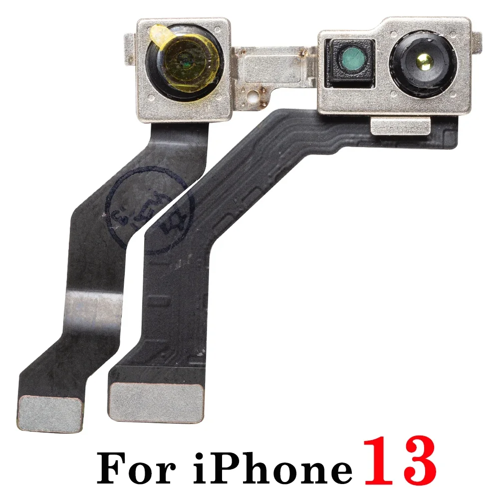 1Pcs Front Camera Flex Cable Repair Parts For iPhone X XR XS MAX 11 12 13 Pro Max Mini Facing Small Camera Flex No Face ID