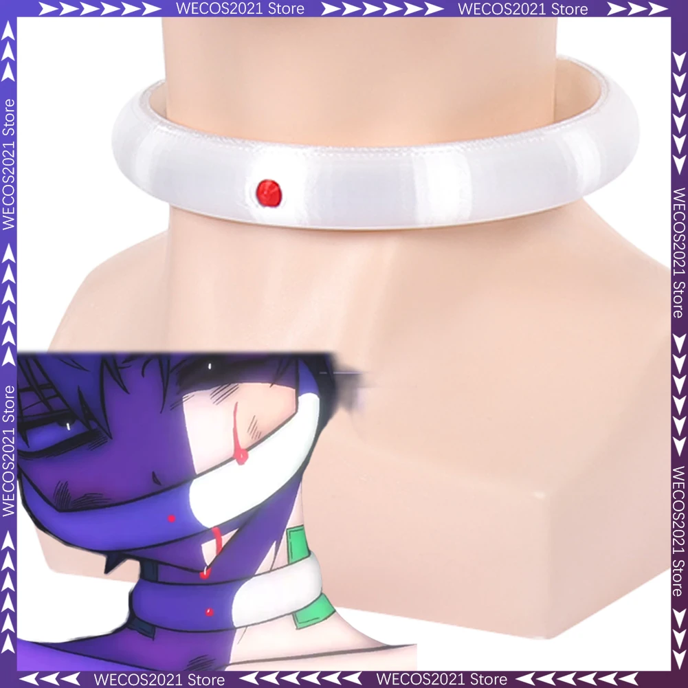 Disguise Anime Stage OF Alien Ivan Collar Cosplay Neck Collar Men Costume Accessories Halloween Male Role Play Fancy Dress Prop