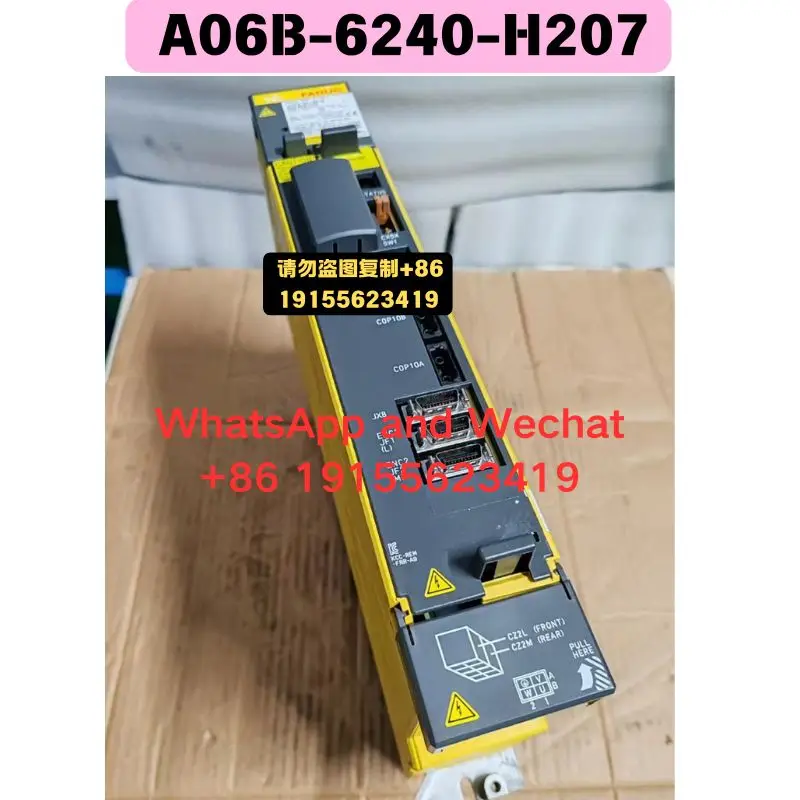 

Б/у драйвер A06B-6240-H207 Функциональный тест ОК Быстрая доставка