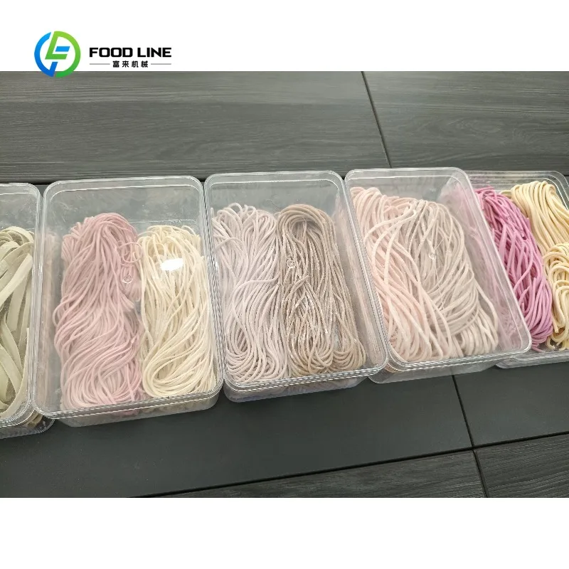 Customized New Fresh Noodle Machine, Fresh Automatic Noodle Machine Without Any Additives Supermarket Use Noodle Machine