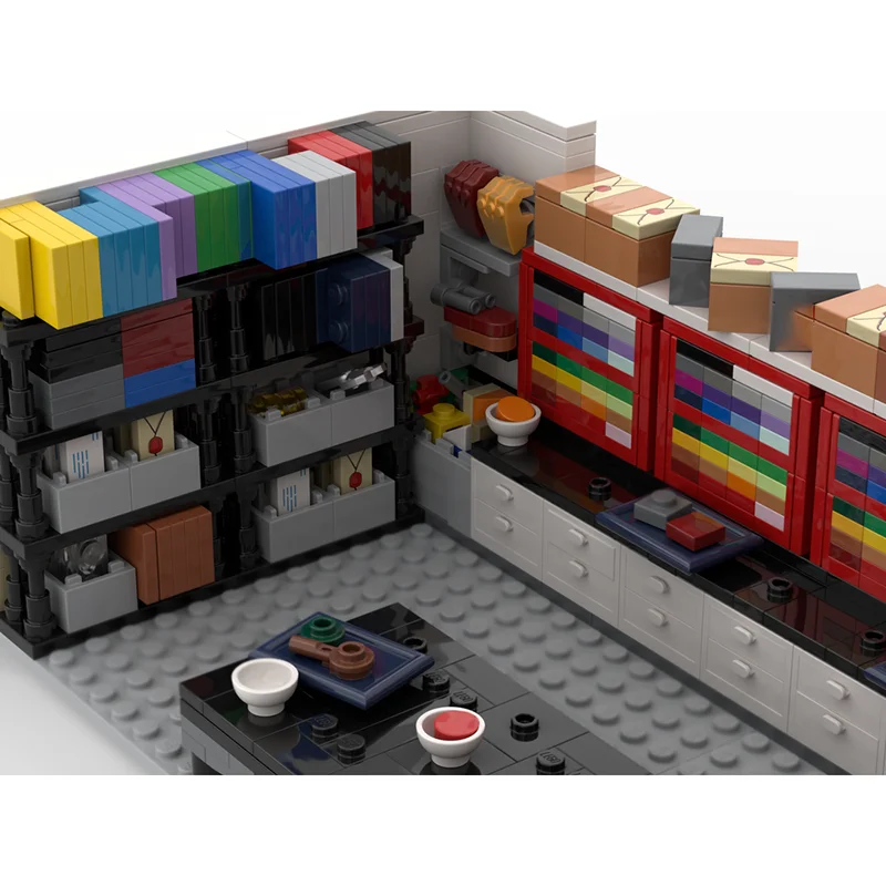 وحدات بناء المدينة نموذج Moc بناء الطوب وحدات الطوب حفرة الطوب نموذج التكنولوجيا كتل عيد الميلاد لتقوم بها بنفسك لعبة هدية البناء #4