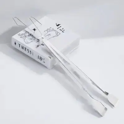 

1pc Trash Picker Lightweight Stainless Steel Garbage Grabber Tool For Outdoor Cleaning Waste Collector Clamp Pliers Health Care