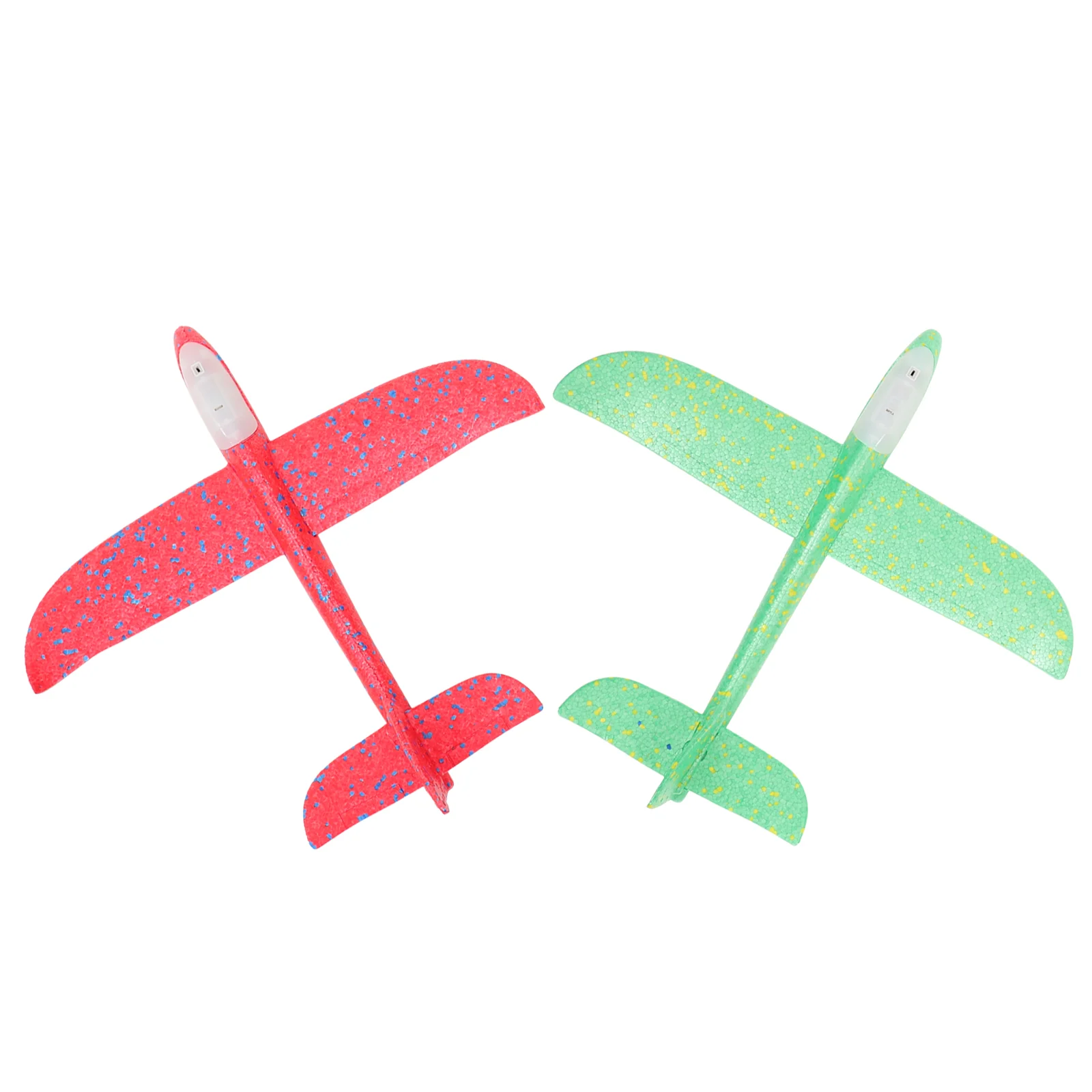 2 Pcs Flight Mode Glider Planes Airplane Toys Hand Throwing Foam Airplanes for Kids