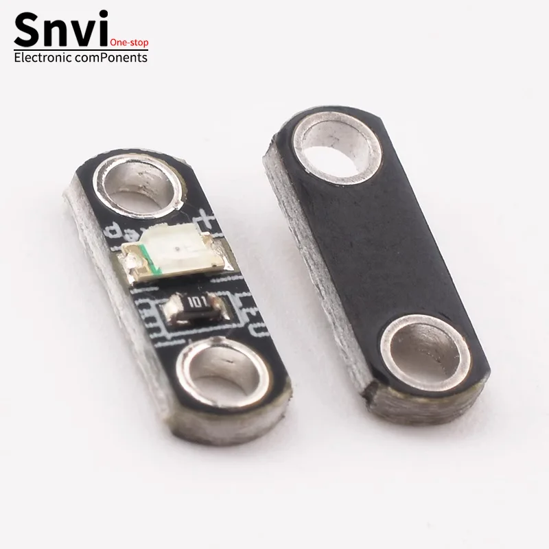 LilyPad LED Button Board - Momentary Pushbutton Switch, Smart Full-Color Module (Red, Yellow, Green, Blue, White, Orange)