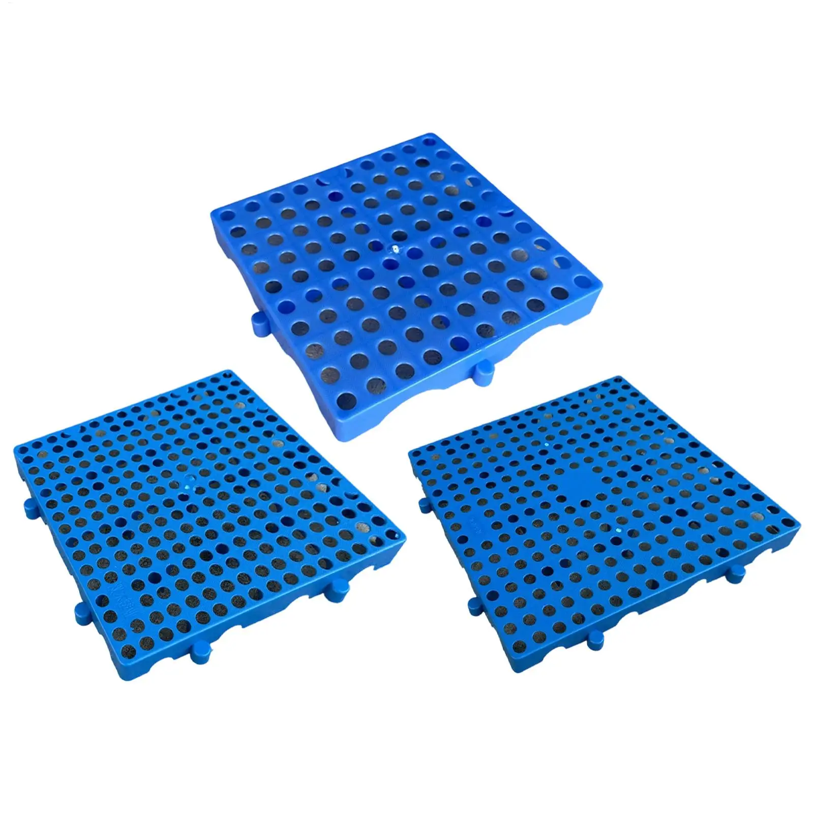 Chicken Coop Floor Board Anti-Slip Interlocking Drainage Barrier Chicken Coop Walking Mats For Outdoor Yard Garden Patio Porch