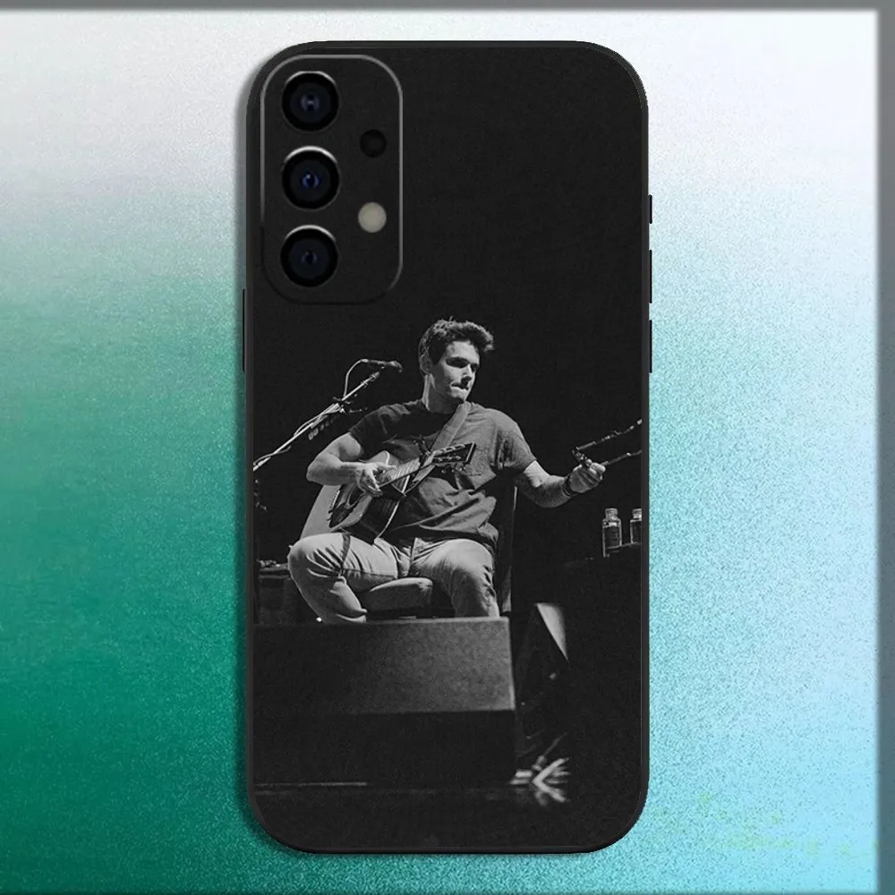 Чехол для телефона Guitarist J-John Mayer для Samsung Galaxy A13,A21s,A22,A31,A32,A52,A53,A71,A80,A91, мягкий черный чехол