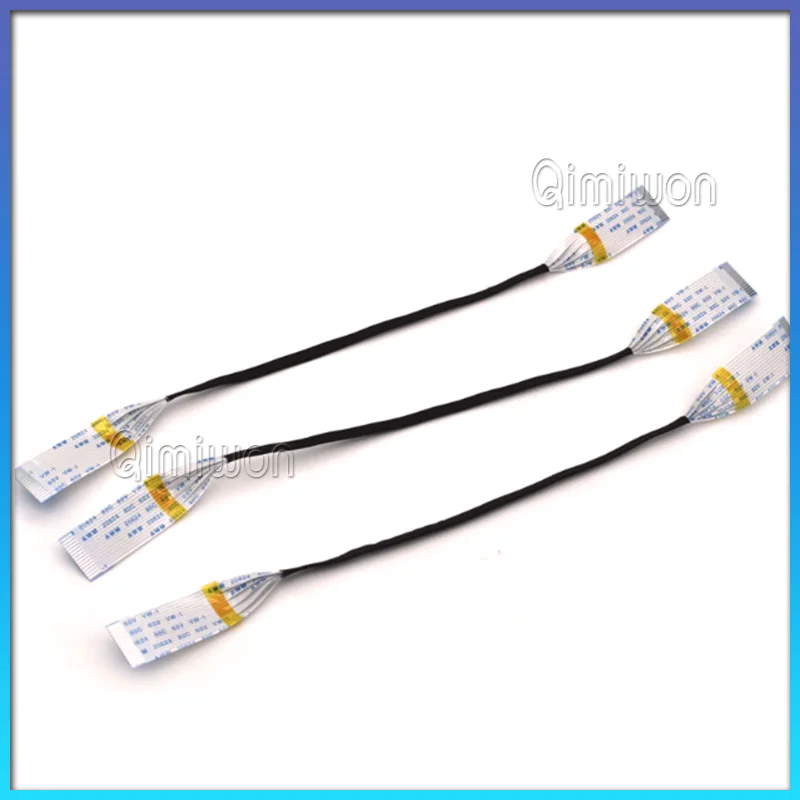 2Pcs FPC FFC Flexible Flat Cable AWM 20624 80C 60V VW-1 A/B Type 0.5mm 100/150/200/250mm 22P/24/26/30/34/36/38/40 Pin