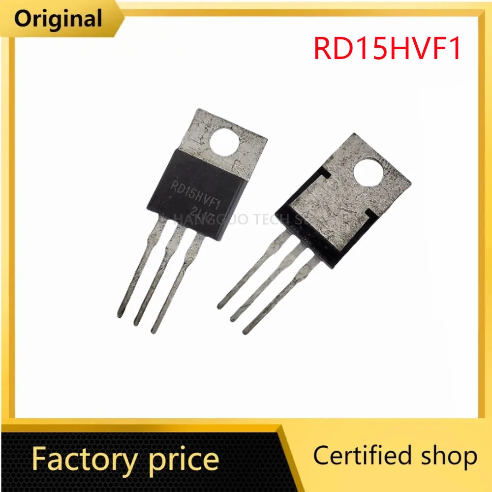 1pcs : RD15HVF1 rd15hvf1 [ 175MHz-520MHz,15W (REPLACED C1972) ] - original Silicon MOSFET Power Transistor