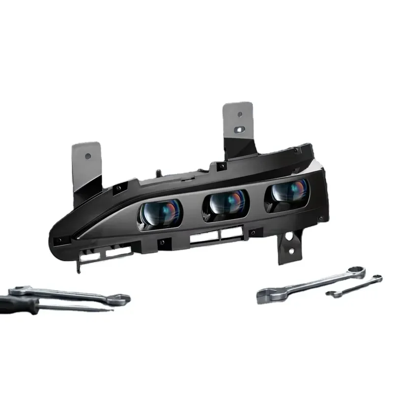 Matrix fog lights, atmospheric auxiliary lights, touch front bumper, daytime running lights