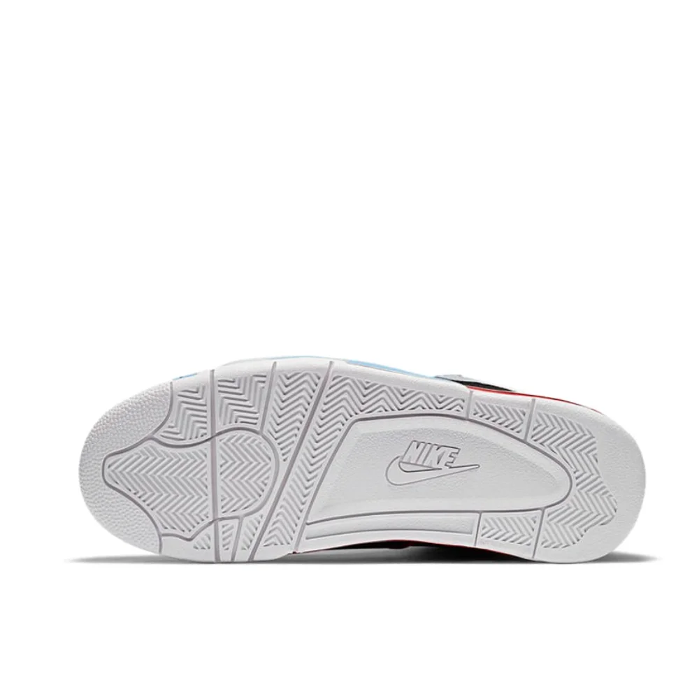 Tênis de basquete masculino Nike Flight Legacy com almofada de ar absorvente de choque antiderrapante e resistente ao desgaste