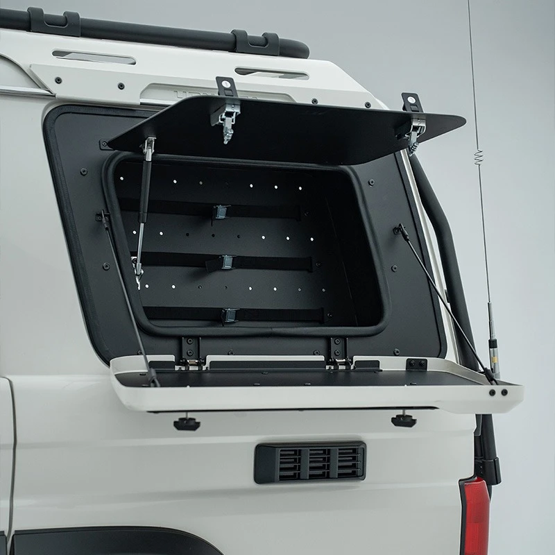 

Side box, multi-functional storage toolbox, side window expansion hanging net