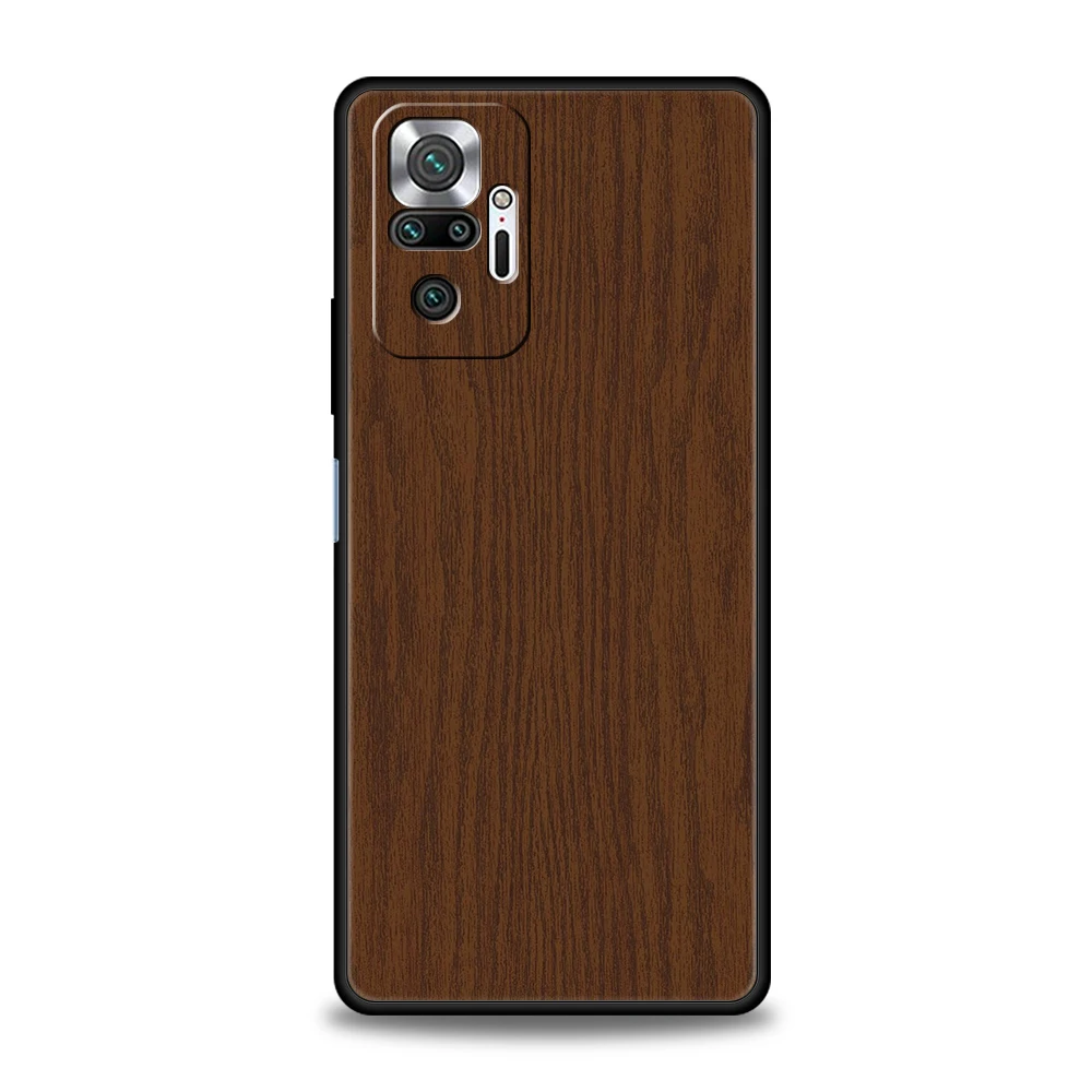 Carved Wood Phone Case Cover for Redmi 13C 10C Note 13 12 10 11 Pro Plus 7 8T K40 K50 Gaming Pro Plus Soft Shell Capas Funda Bag