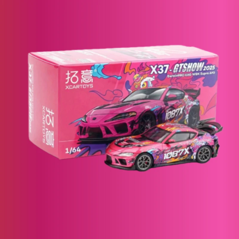 XCARTOYS 1/64 Pressofuso In Lega di Leone Danza Stile Modello di Auto Collezione Appassionati di Modello Ragazzi Compleanno Regalo Di Natale Decorazione Della Casa