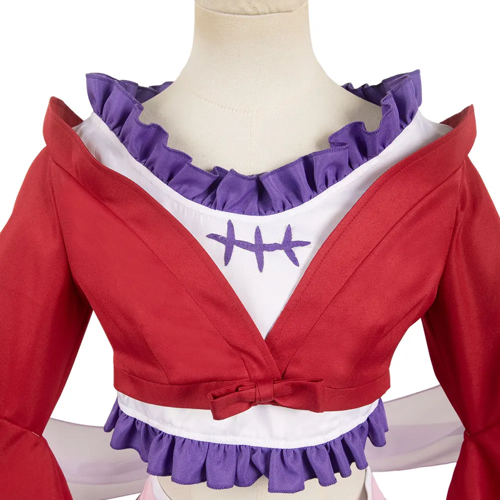 Traje de Cosplay para Mulher, Maomao, Saia Fantasia, Vestido, Brincos, Roupas, Halloween, Carnaval, Fato de Festa, Adulto, Adultos