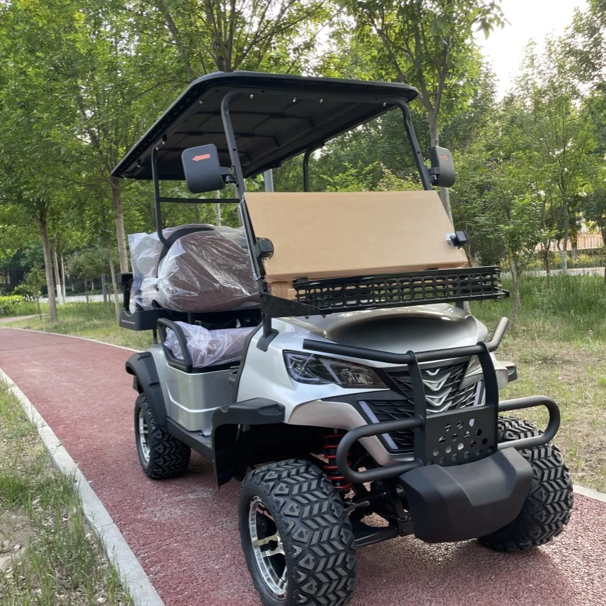 

60V/72V Lithium Battery Golf Cart 4 Wheels Brake Front Disc Brake Electric Golf Cart For Sale Electric Car Street Legal